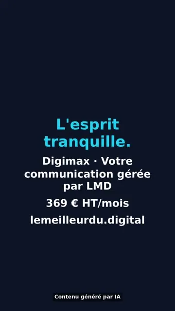 Carte de fin de la pub Digimax